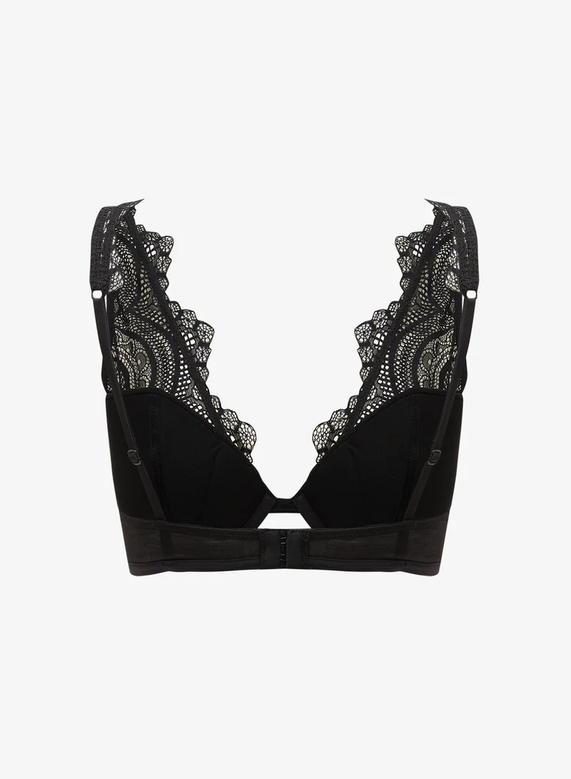 ELLA Nude Triangle Bralette